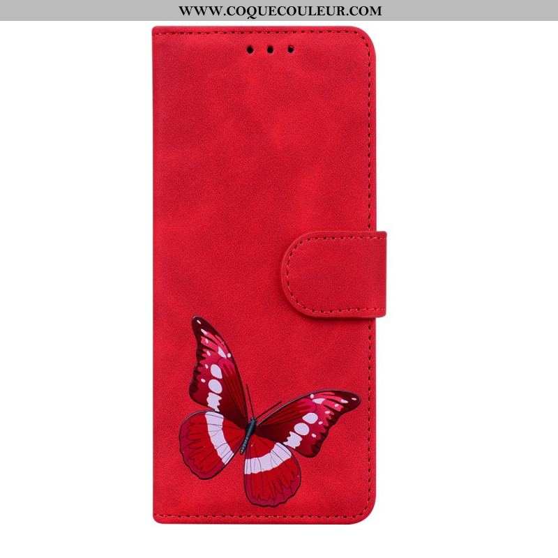 Housse Xiaomi Redmi Note 11 Pro / Note 11 Pro 5G Skin-Touch Papillon