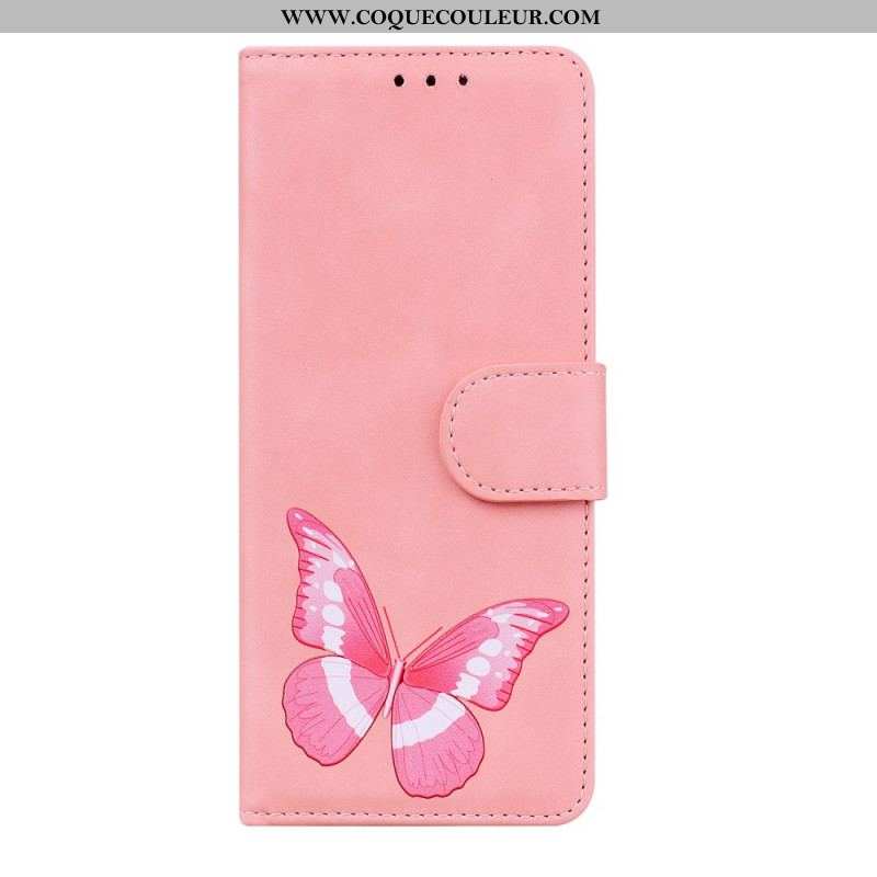 Housse Xiaomi Redmi Note 11 Pro / Note 11 Pro 5G Skin-Touch Papillon