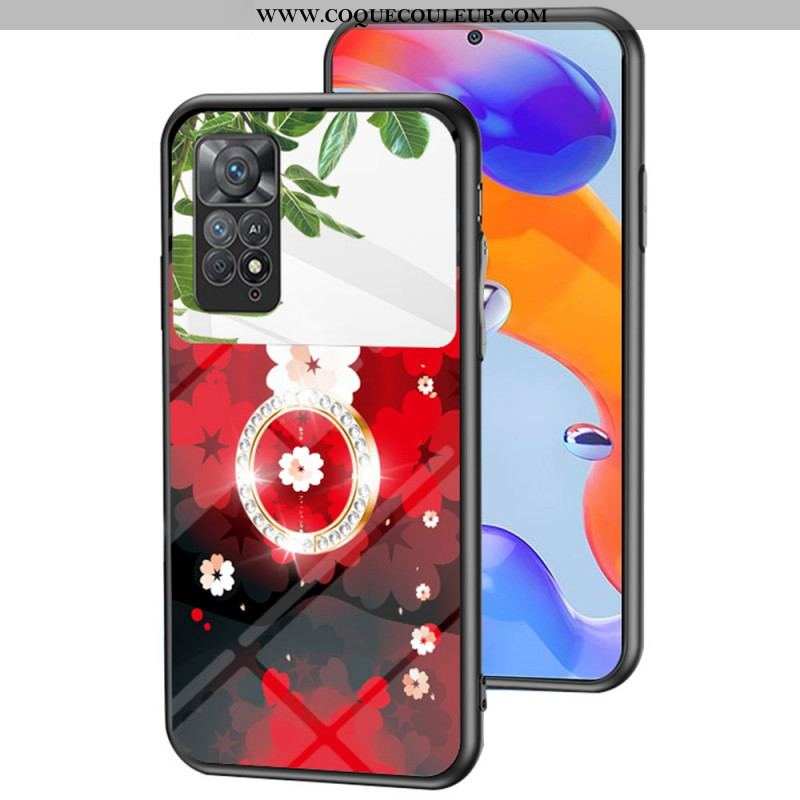 Coque Xiaomi Redmi Note 11 Pro / Note 11 Pro 5G Miroir avec Anneau Rotatif