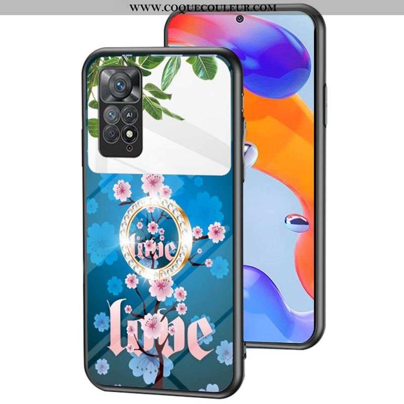 Coque Xiaomi Redmi Note 11 Pro / Note 11 Pro 5G Miroir avec Anneau Rotatif