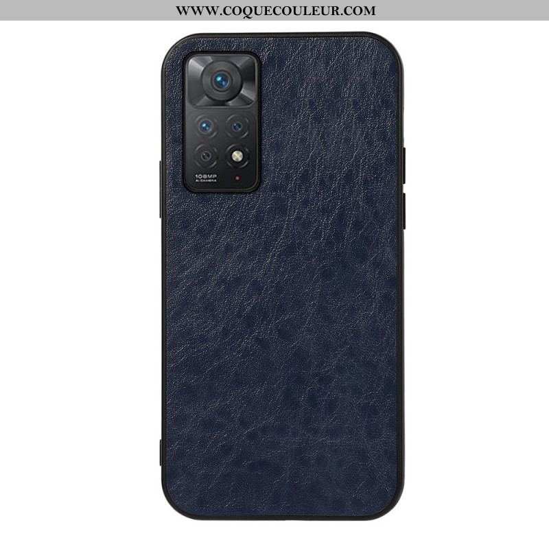 Coque Xiaomi Redmi Note 11 Pro / Note 11 Pro 5G Simili Cuir Texturé