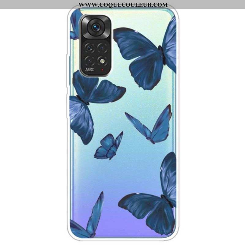 Coque Xiaomi Redmi Note 11 Pro /  Note 11 Pro 5G Papillons Sauvages