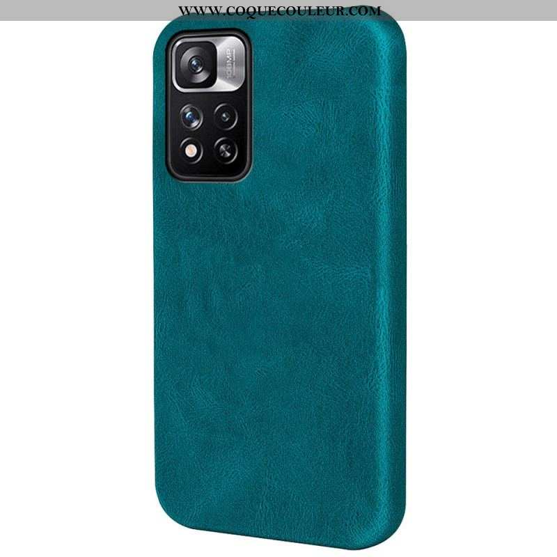 Coque Xiaomi Redmi Note 11 Pro Plus 5G Effet Cuir Design