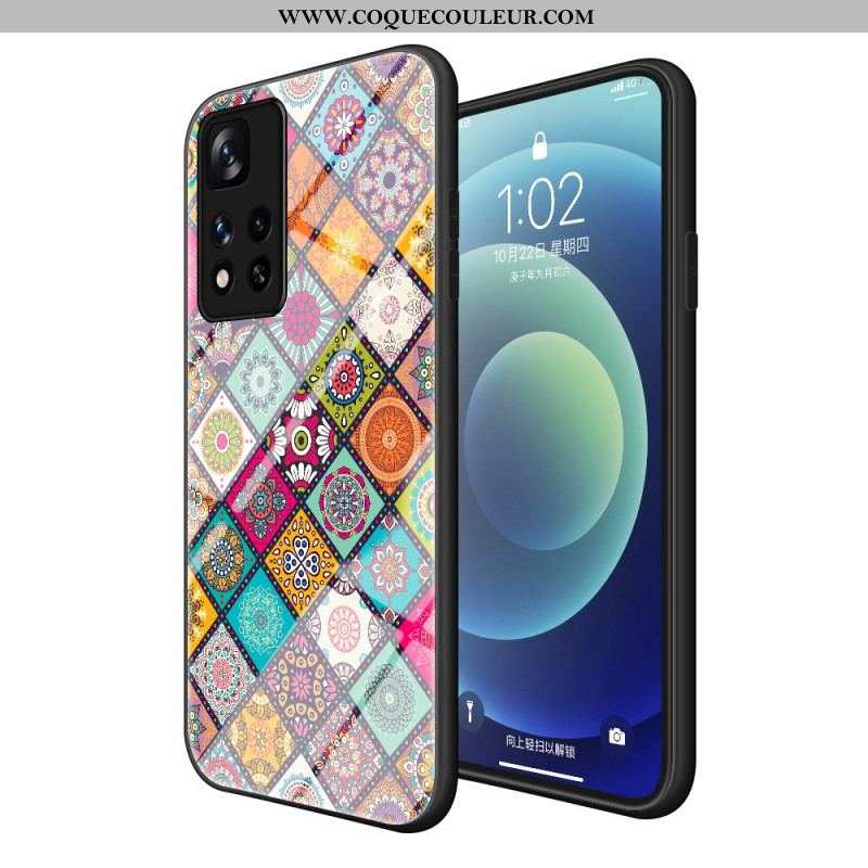 Coque Xiaomi Redmi Note 11 Pro Plus 5G Support Magnétique Patchwork