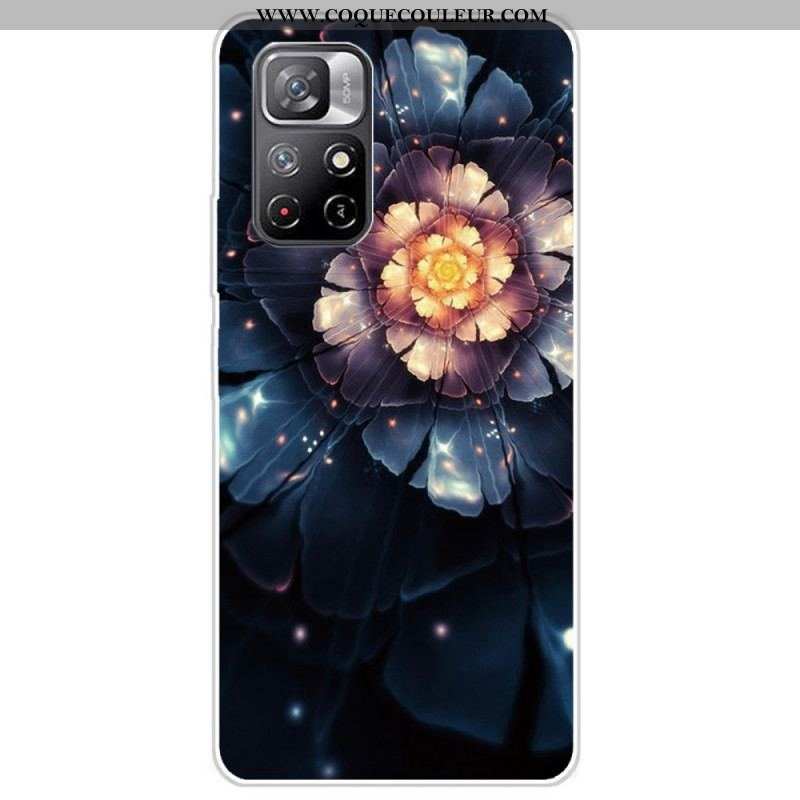 Coque Xiaomi Redmi Note 11 Pro Plus 5G Flexible Fleurs