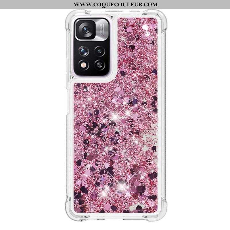 Coque Xiaomi Redmi Note 11 Pro Plus 5G Désires Paillettes