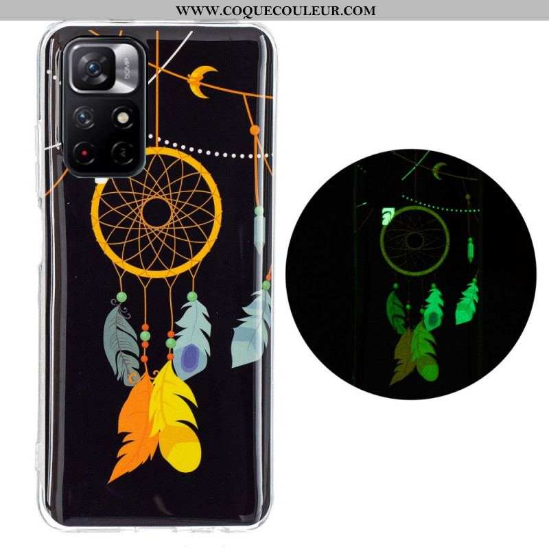 Coque Xiaomi Redmi Note 11 Pro Plus 5G Attrape Rêves Fluorescente