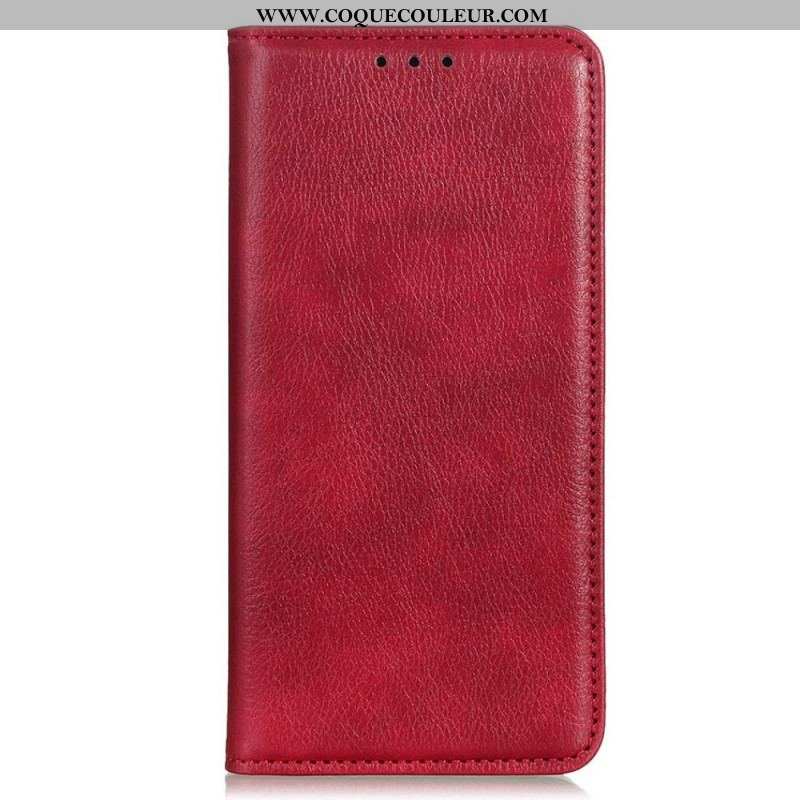 Flip Cover Xiaomi Redmi Note 11 Pro Plus 5G Cuir Fendu Mat