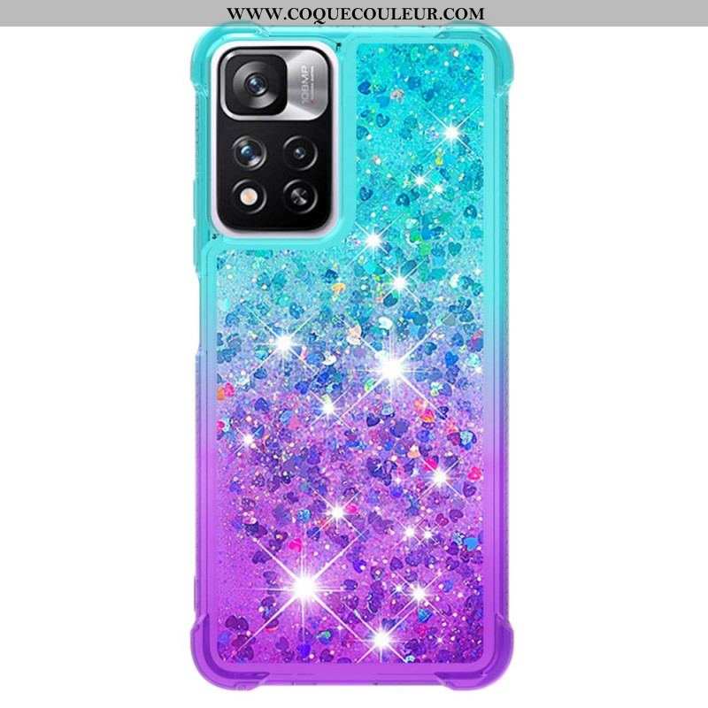 Coque Xiaomi Redmi Note 11 Pro Plus 5G Paillettes Color