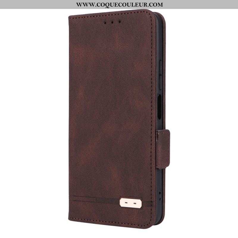 Flip Cover Xiaomi Redmi Note 12 4G Vintage Classique