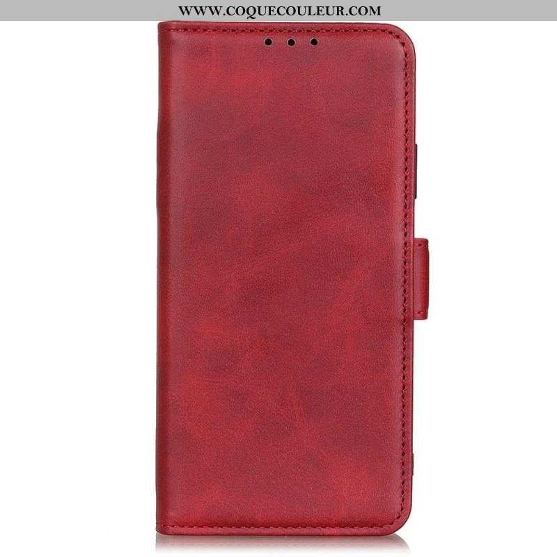 Flip Cover Xiaomi Redmi Note 12 4G Cuir Fendu Élégance