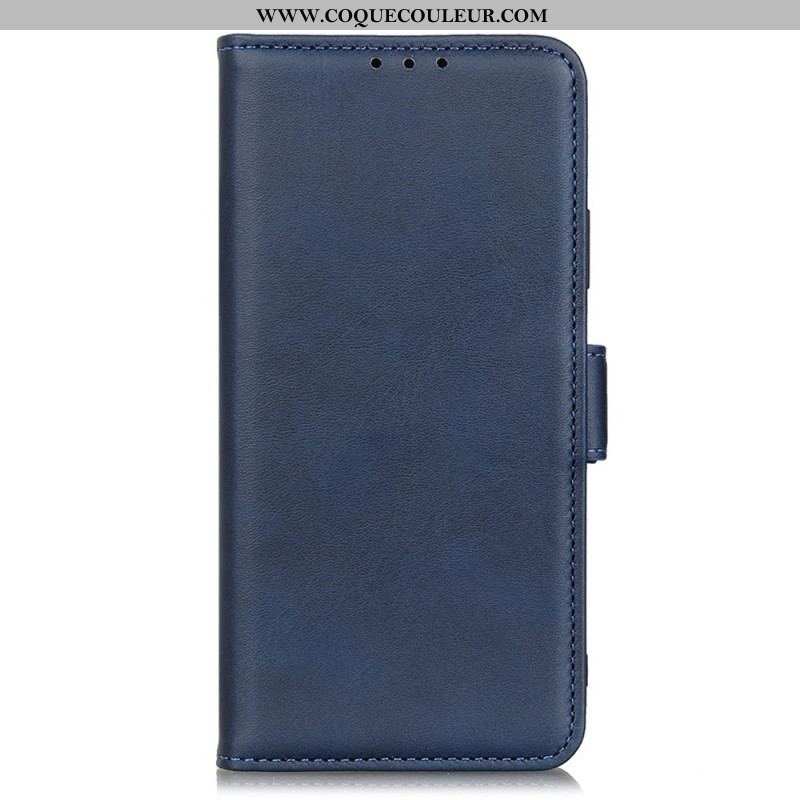 Flip Cover Xiaomi Redmi Note 12 4G Cuir Fendu Élégance