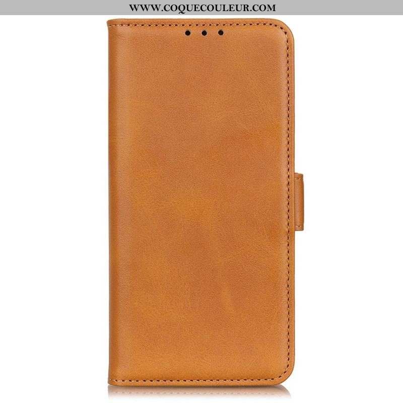 Flip Cover Xiaomi Redmi Note 12 4G Cuir Fendu Élégance