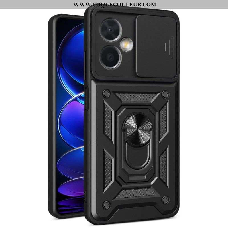 Coque Xiaomi Redmi Note 12/Poco X5 5G Protège Appareil Photo et Support