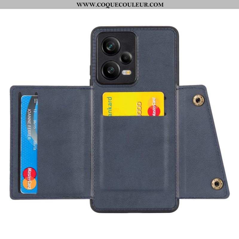 Coque Xiaomi Redmi Note 12/Poco X5 5G Porte-Cartes Support