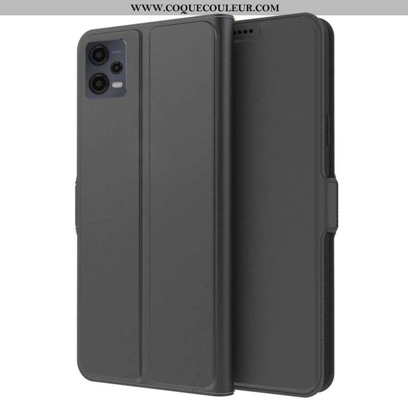 Flip Cover Xiaomi Redmi Note 12/Poco X5 5G Style Cuir