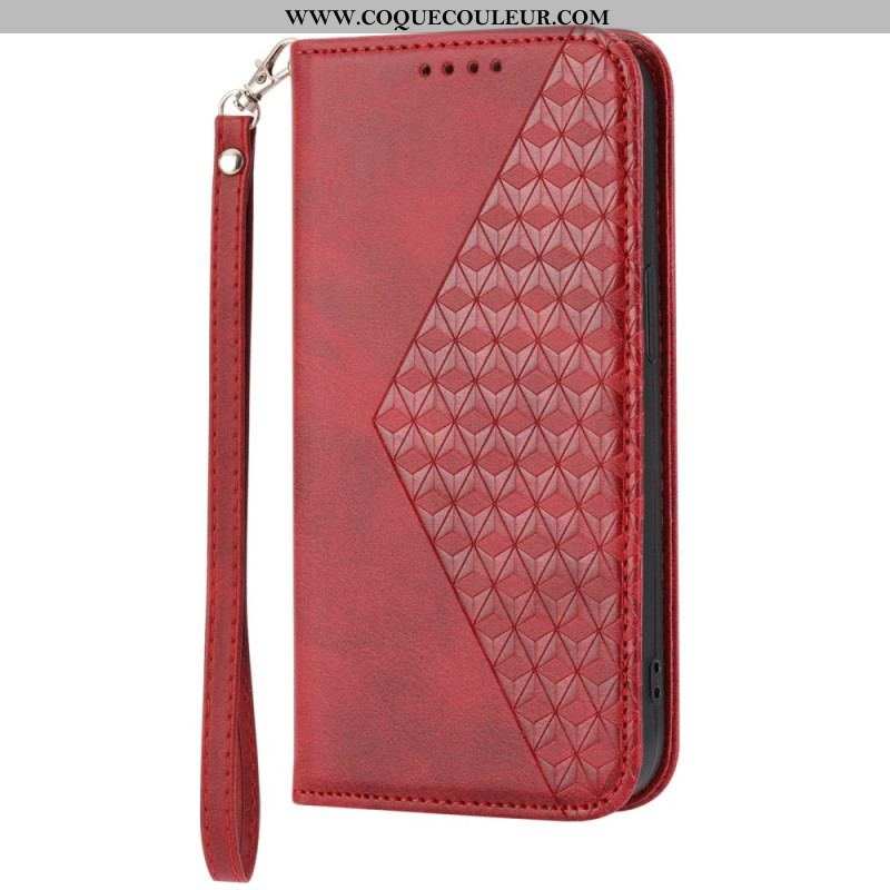 Flip Cover Xiaomi Redmi Note 12/Poco X5 5G Style Cuir Motif 3D