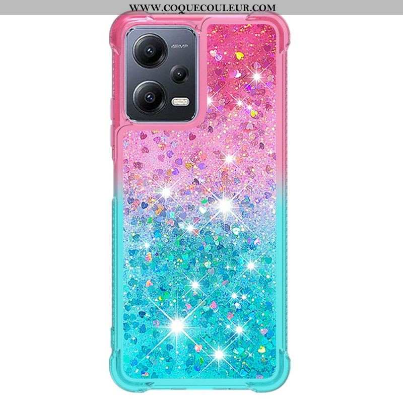 Coque Xiaomi Redmi Note 12/Poco X5 5G Paillettes Color