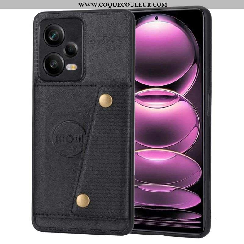 Coque Xiaomi Redmi Note 12 Pro/Poco X5 Pro 5G Porte-Cartes Support