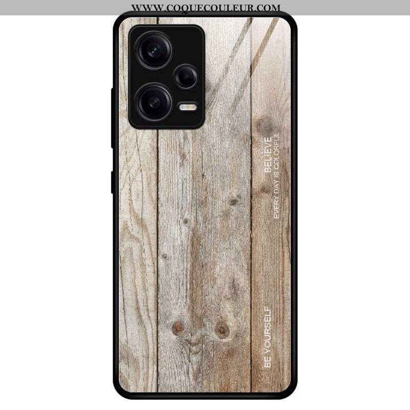 Coque Xiaomi Redmi Note 12 Pro Verre Trempé Design Bois