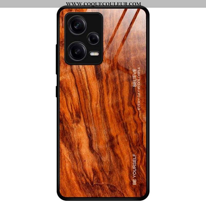 Coque Xiaomi Redmi Note 12 Pro Verre Trempé Design Bois