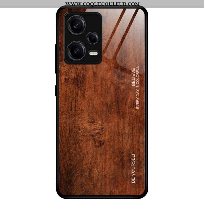 Coque Xiaomi Redmi Note 12 Pro Verre Trempé Design Bois