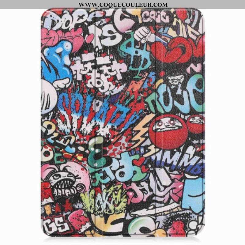 Smart Case iPhone 10.9'' (2022) Renforcée Graffitis