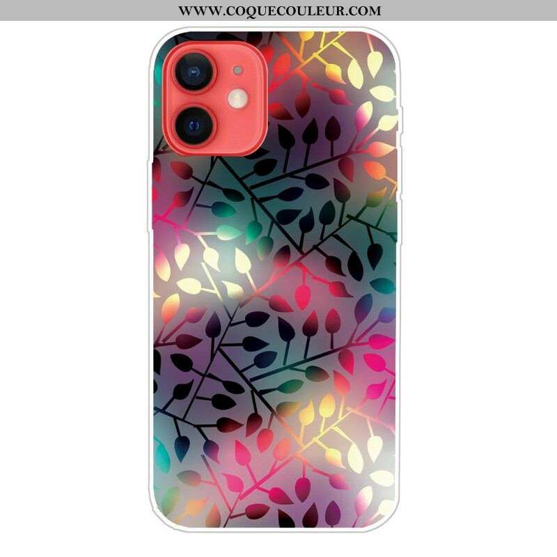 Coque iPhone 13 Mini Feuilles