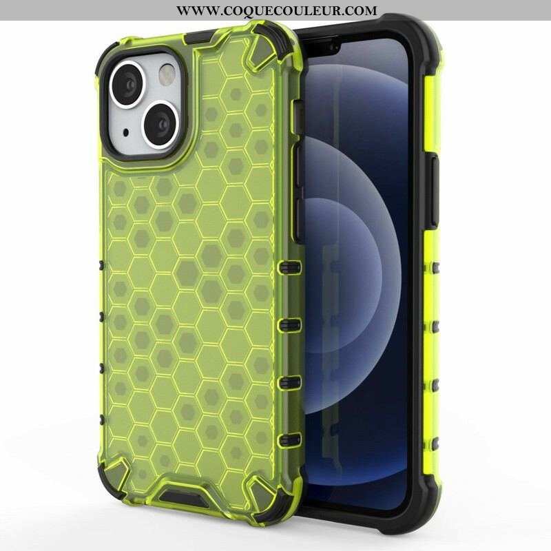 Coque iPhone 13 Mini Style Nid d'Abeille