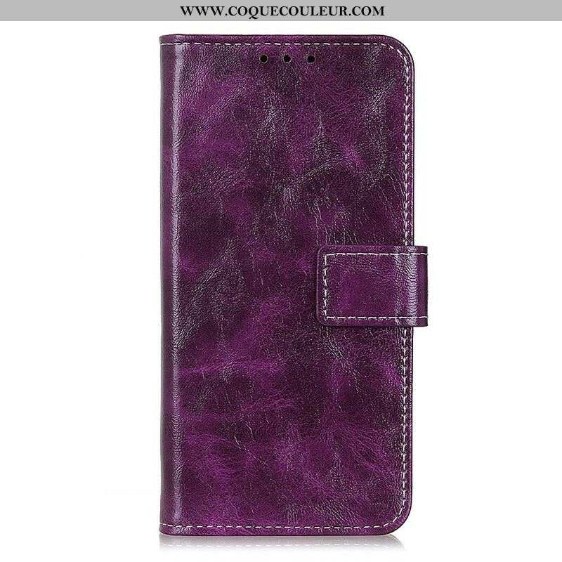 Housse iPhone 13 Mini Brillante et Coutures Apparentes