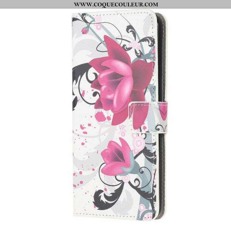 Housse iPhone 13 Mini Tropical Flowers