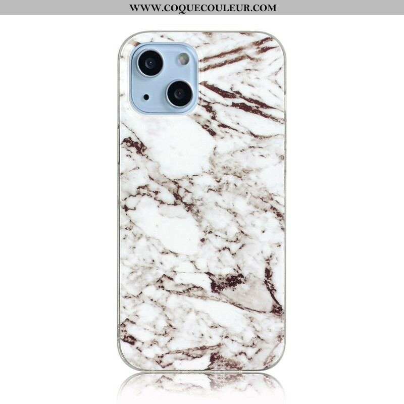 Coque iPhone 13 Mini Marbre Simplifié