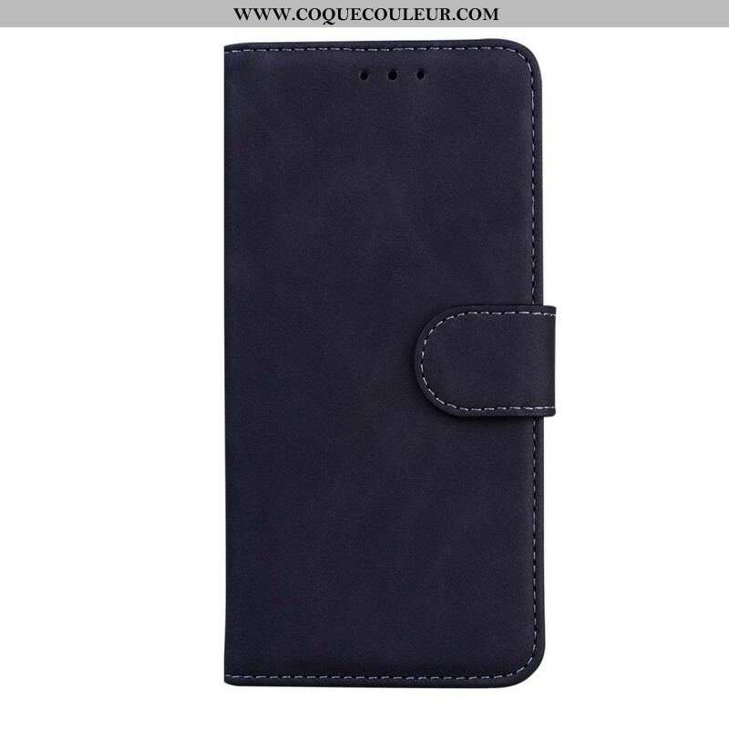 Housse iPhone 13 Mini Style Cuir Couture