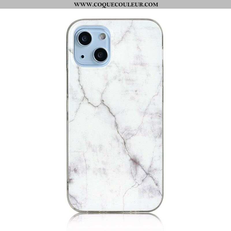 Coque iPhone 13 Mini Déclinaison Marbre