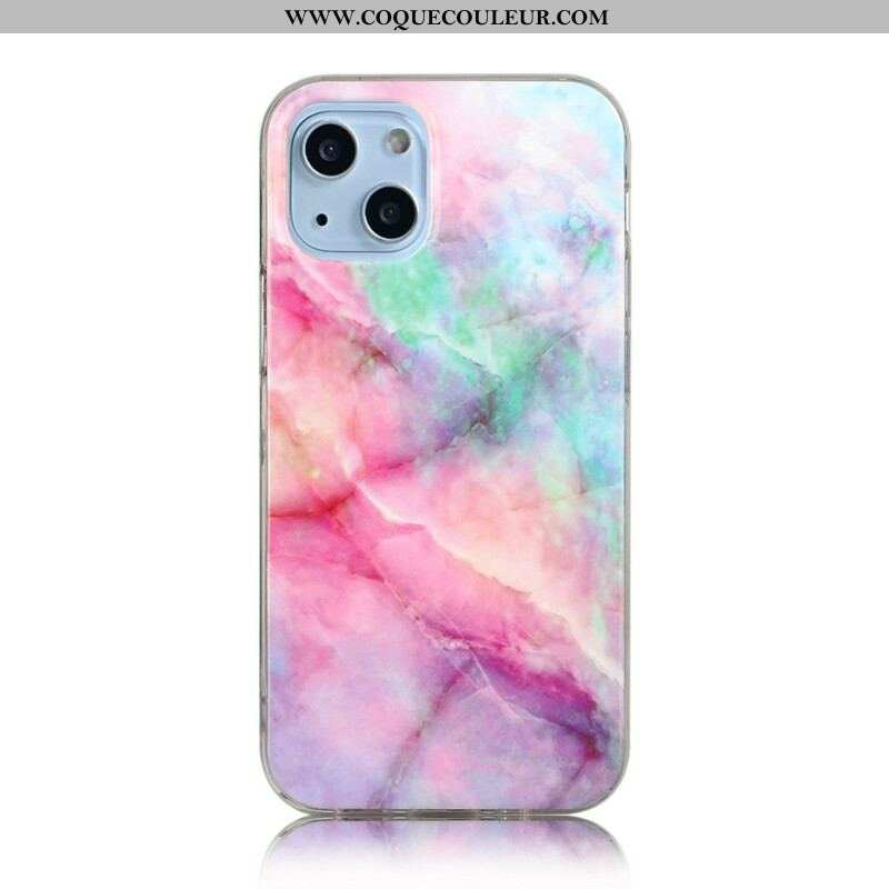 Coque iPhone 13 Mini Déclinaison Marbre