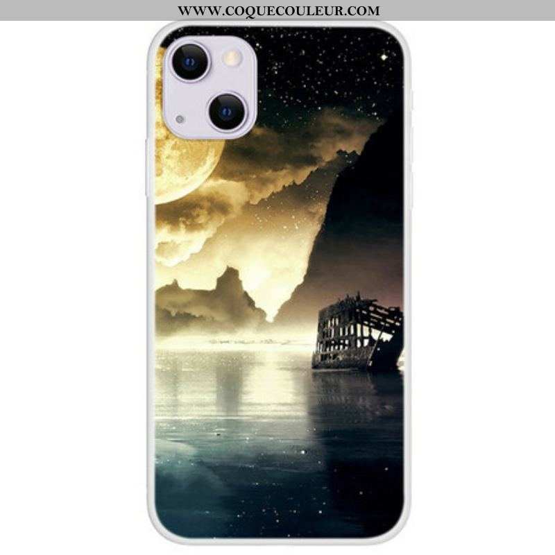 Coque iPhone 13 Mini Pleine Lune