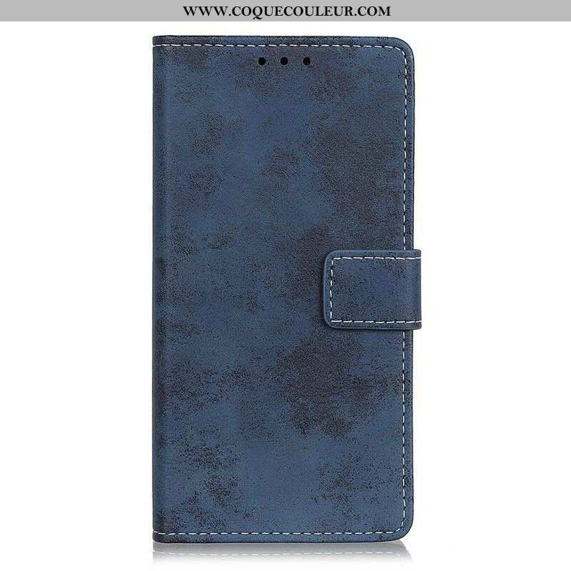 Housse iPhone 13 Mini Effet Cuir Vintage