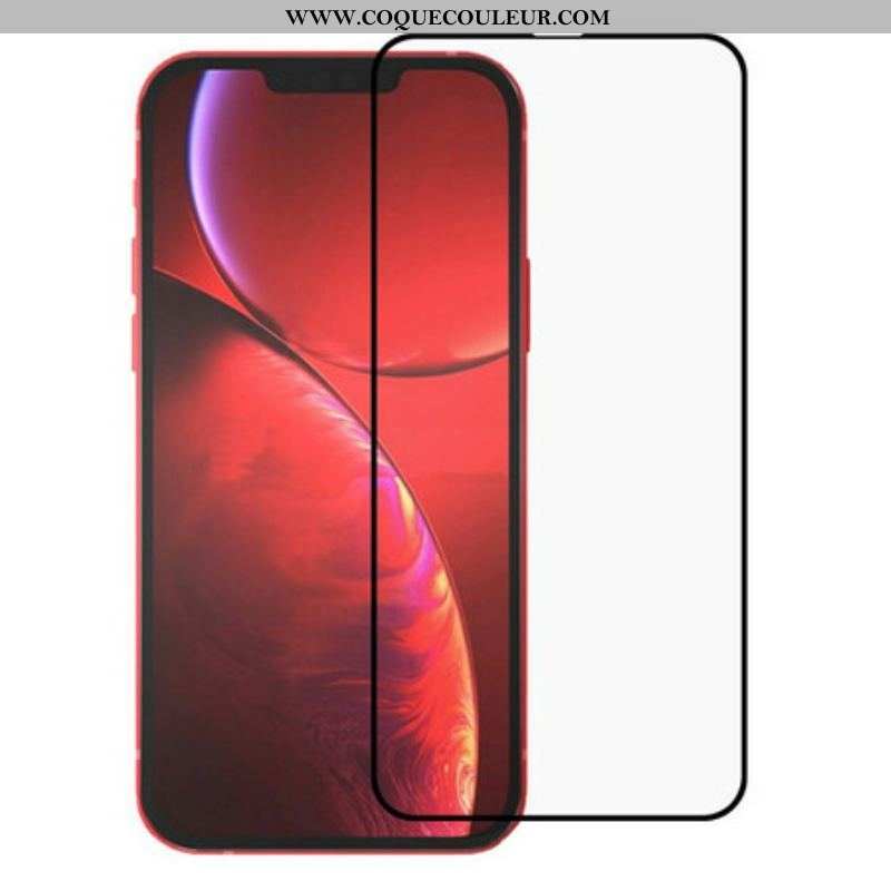 Protection Écran Verre Trempé Contours Noirs iPhone 13 Mini