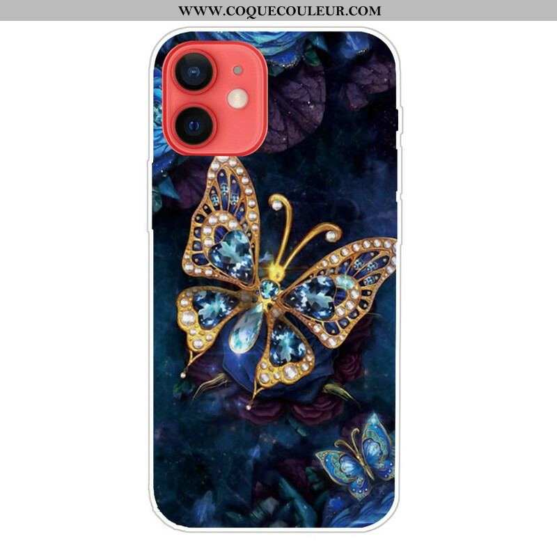 Coque iPhone 13 Mini Papillons Papillons