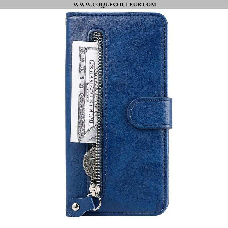 Housse iPhone 13 Pro Max Vintage Porte-Monnaie