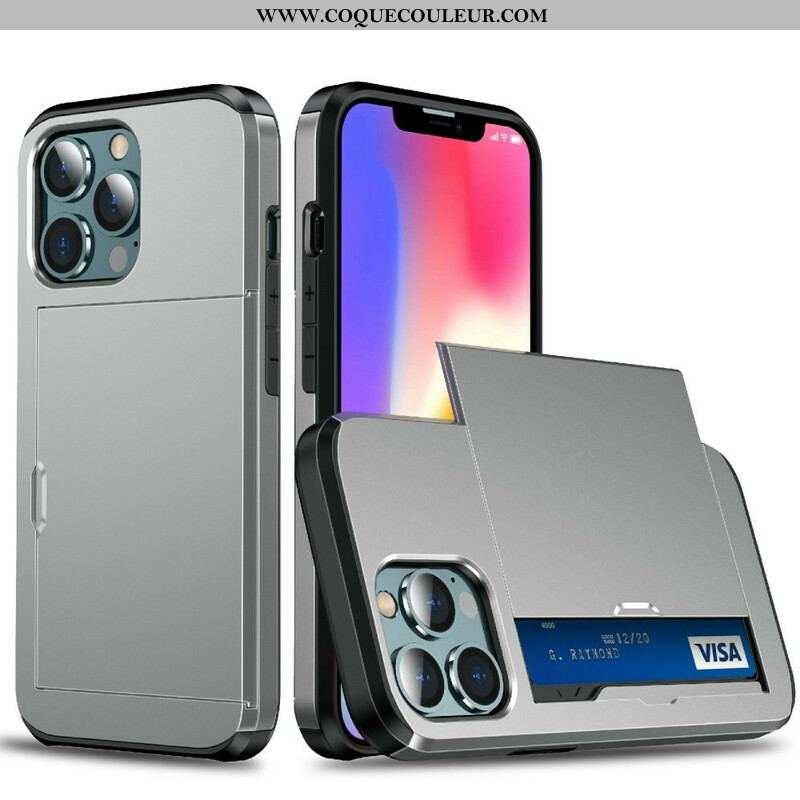 Coque iPhone 13 Pro Max Porte-Carte à Glissière