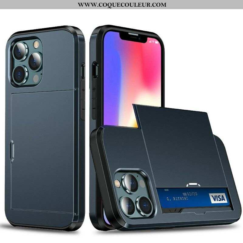 Coque iPhone 13 Pro Max Porte-Carte à Glissière