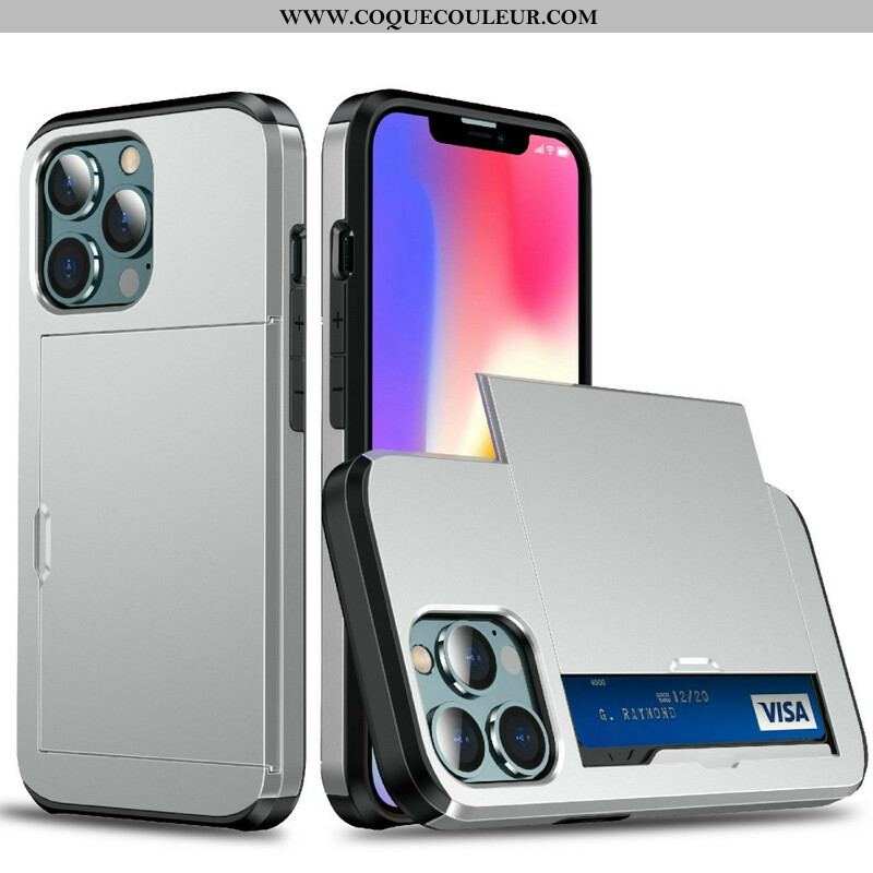 Coque iPhone 13 Pro Max Porte-Carte à Glissière