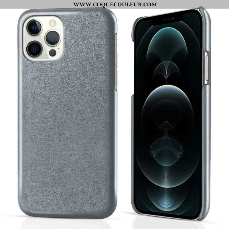 Coque iPhone 13 Pro Max Effet Cuir KSQ