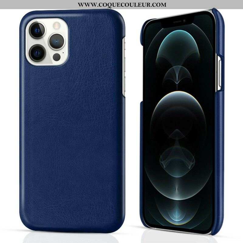 Coque iPhone 13 Pro Max Effet Cuir KSQ