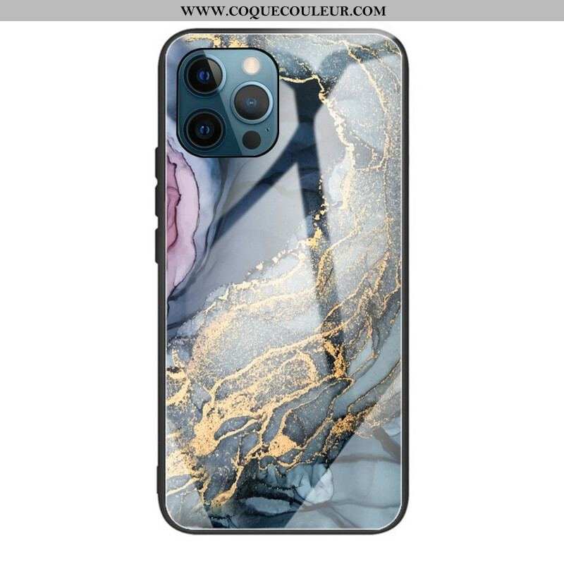 Coque iPhone 13 Pro Max Verre Trempé Marble