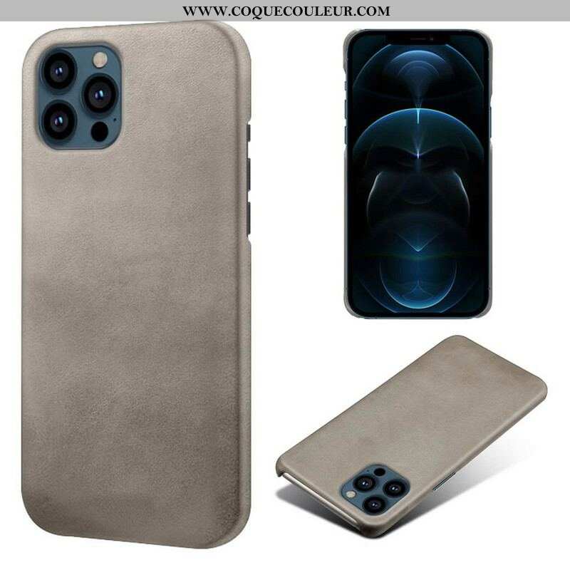 Coque iPhone 13 Pro Max Effet Cuir KSQ