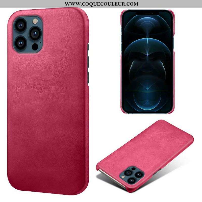 Coque iPhone 13 Pro Max Effet Cuir KSQ