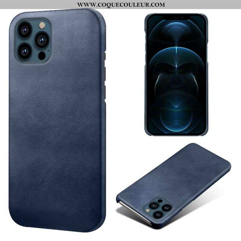 Coque iPhone 13 Pro Max Effet Cuir KSQ