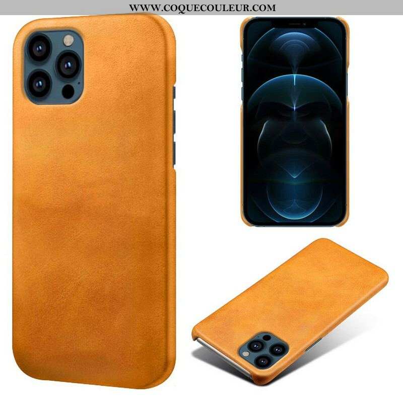 Coque iPhone 13 Pro Max Effet Cuir KSQ